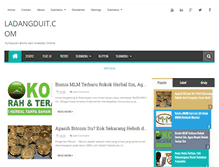 Tablet Screenshot of ladangduit.com